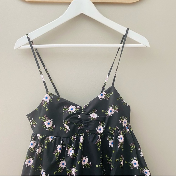 Free People Bubble Mini Dress Black Sz XS - Picture 4 of 11